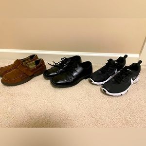 Bundle of size 3 big boys shoes